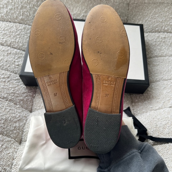 Gucci horsebit velvet loafers - Picture 4 of 5